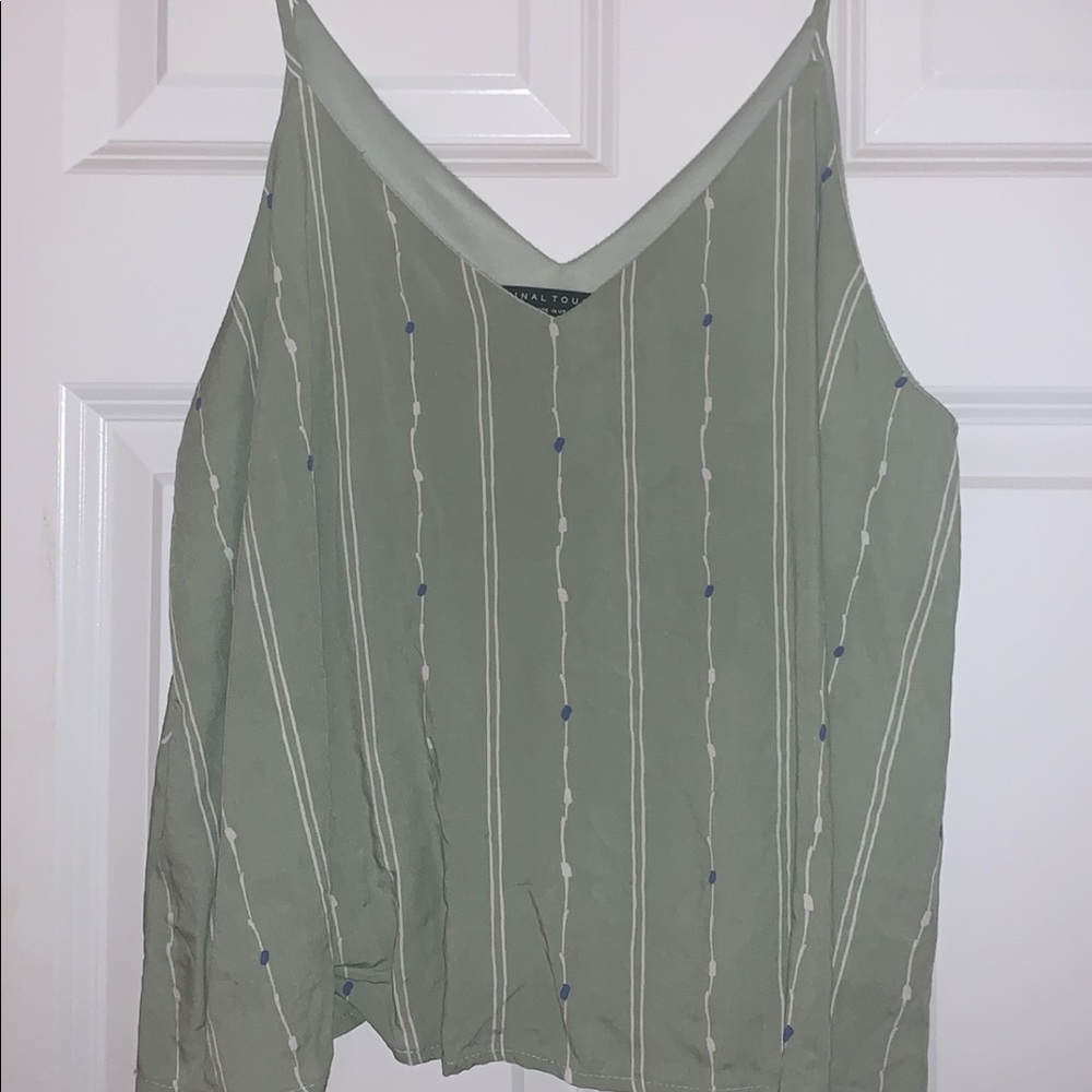 Green boutique top